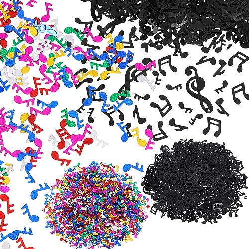Mobestech 8 Packungen Musiknoten Konfetti Deko Tischstreuung für Partys Schwarze Bunte Noten für Hochzeiten Geburtstagsfeiern und Dekorationen Mobestech 8 Packungen Musiknoten Konfetti Deko Tischstreuung für Partys Schwarze Bunte Noten für Hochzeiten Geburtstagsfeiern und Dekorationen von Mobestech