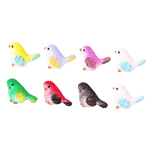 Mobestech 8 Stücke Sukkulenten Ornament Tisch Ornament Harz Handwerk Vogel Geformt Desktop Decor Micro Landschaft Schmuck Hause Dekoration Mobestech 8 Stücke Sukkulenten Ornament Tisch Ornament Harz Handwerk Vogel Geformt Desktop Decor Micro Landschaft Schmuck Hause Dekoration von Mobestech