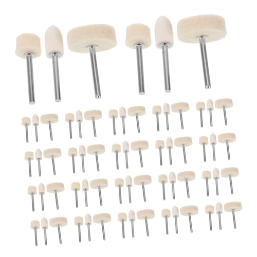 Mobestech 88 Stück Teiliges Woll-polierrad-set mit Filz-polierpads Präzise Polierscheiben für Bohrmaschinen Geeignet für Metall Holz Kunststoff Schmuck und Professionelles Polierwerkzeug Mobestech 88 Stück Teiliges Woll-polierrad-set mit Filz-polierpads Präzise Polierscheiben für Bohrmaschinen Geeignet für Metall Holz Kunststoff Schmuck und Professionelles Polierwerkzeug von Mobestech