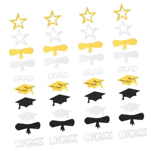 Mobestech Abschlussfeier Konfetti Dekoration für Graduierungsfeiern Hochwertiges Langlebiges Konfetti für Romantische Ihre Abschlussfeier für Vollständige Tischdeko Mobestech Abschlussfeier Konfetti Dekoration für Graduierungsfeiern Hochwertiges Langlebiges Konfetti für Romantische Ihre Abschlussfeier für Vollständige Tischdeko von Mobestech