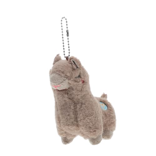 Mobestech Alpaka-schlüsselanhänger Handtaschen-hängeornamente Alpaka-kuscheltier Alpaka-garn Alpaka-squishy Schaf Schlüsselanhänger Alpaka-partybevorzugung Plüsch von Mobestech
