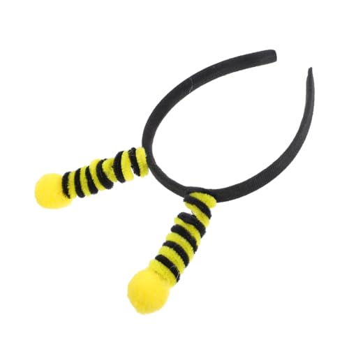 Mobestech Bienen Stirnband Schneckenkostüm Antennen Stirnband Für Bienen Party Ohren Alien Accessoires Antennen Stirnbänder Marienkäfer Antennen von Mobestech