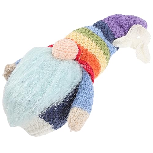 Mobestech Bunte Gestrickte GNOME Puppe Dekorative für Feiertage und Feste aus Sicherem Strickstoff für Party und Wohnungsdekorationen Süßes für Familie und Freunde Mobestech Bunte Gestrickte GNOME Puppe Dekorative für Feiertage und Feste aus Sicherem Strickstoff für Party und Wohnungsdekorationen Süßes für Familie und Freunde von Mobestech