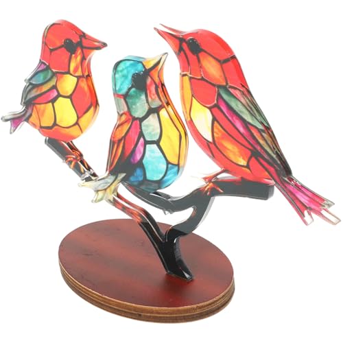 Mobestech Bunte Vogelstatue aus Kreatives Vogeldekor für Tisch und Garten Leicht Lebensecht Vielseitig Einsetzbar für Wohnzimmer Schlafzimmer und Büro Mobestech Bunte Vogelstatue aus Kreatives Vogeldekor für Tisch und Garten Leicht Lebensecht Vielseitig Einsetzbar für Wohnzimmer Schlafzimmer und Büro von Mobestech