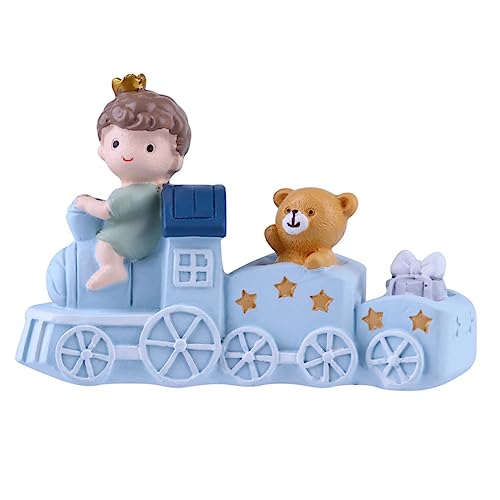 Mobestech Cartoon Zug Kuchen Dekoration Niedlicher Torten Topper für Kindergeburtstag Hochwertiges Material Vielseitige Tischverzierung für Partys und Feiern Mobestech Cartoon Zug Kuchen Dekoration Niedlicher Torten Topper für Kindergeburtstag Hochwertiges Material Vielseitige Tischverzierung für Partys und Feiern von Mobestech