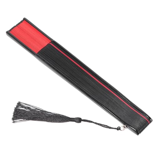 Mobestech Chinesischer Faltbarer Handfächer aus Holz mit Stabilem Vintage design Leichter Robuster Tanzfächer für Damen Party Hochzeit und Dekoration Mobestech Chinesischer Faltbarer Handfächer aus Holz mit Stabilem Vintage design Leichter Robuster Tanzfächer für Damen Party Hochzeit und Dekoration von Mobestech