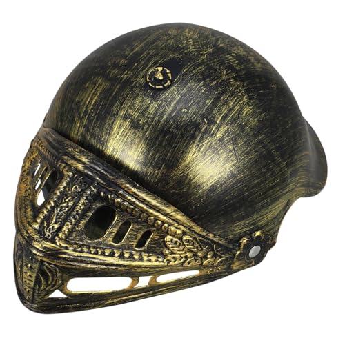 Mobestech Cosplay Römischer Soldaten Helm Mittelalterlicher Ritter Helm für Kostümparty und Karneval Realistisches Design Vielseitig für Altersgruppen von Mobestech