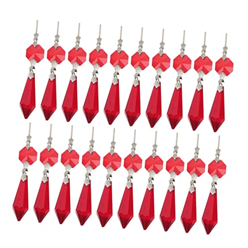 Mobestech DIY Kristall Glaskugel Für Kronleuchter Und Vorhänge Dekorative Glasperlen in Rot Hochreflektierend Für Hochzeits-displays Und DIY-projekte Mobestech DIY Kristall Glaskugel Für Kronleuchter Und Vorhänge Dekorative Glasperlen in Rot Hochreflektierend Für Hochzeits-displays Und DIY-projekte von Mobestech