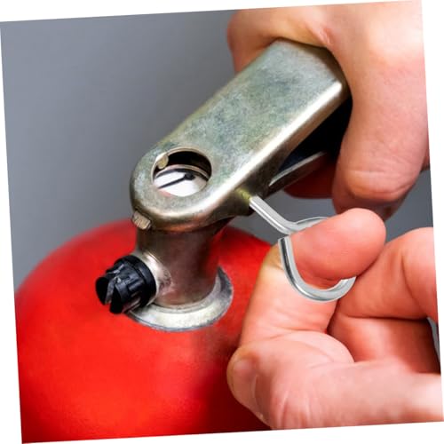 Mobestech Feuerlöscher Sicherungsstift Teilig Langlebig und Leicht Einfach zu Ziehen für Notfälle Robustes Material Benutzerfreundlich für Unternehmen Geschäfte und Bereiche von Mobestech
