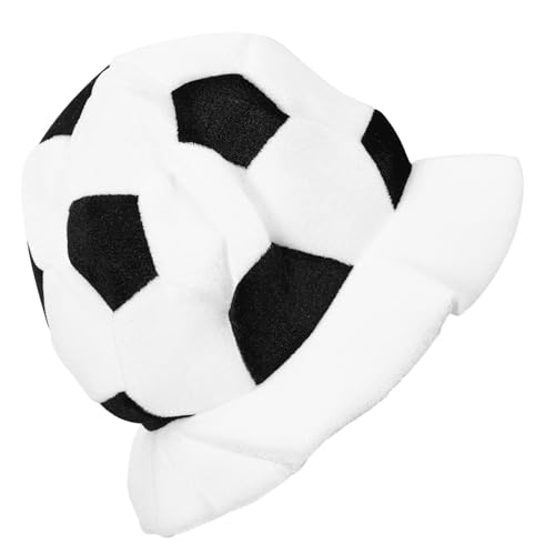 Mobestech Fußballmütze Lustiger Hut für Fußballfans Dekorativer Kopfschmuck für Sportveranstaltungen Partys und Fotoshootings Unisex Einheitsgröße aus Strapazierfähigem Gefertigt von Mobestech