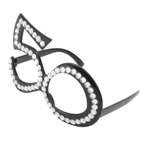 Mobestech Geburtstagsbrille für Frauen und Männer Lustige Partybrille mit Strass für Geburtstagsfeiern Leichtes Design Fotorequisiten für Unvergessliche Mobestech Geburtstagsbrille für Frauen und Männer Lustige Partybrille mit Strass für Geburtstagsfeiern Leichtes Design Fotorequisiten für Unvergessliche von Mobestech