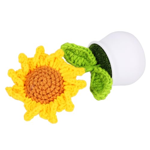 Mobestech Handgefertigte Häkelblume im Topf Künstliche Pflanzen für Schreibtisch und Zuhause aus Hochwertigem Baumwollgarn Stilvolle Tischdekoration Perfektes für Freunde Mobestech Handgefertigte Häkelblume im Topf Künstliche Pflanzen für Schreibtisch und Zuhause aus Hochwertigem Baumwollgarn Stilvolle Tischdekoration Perfektes für Freunde von Mobestech