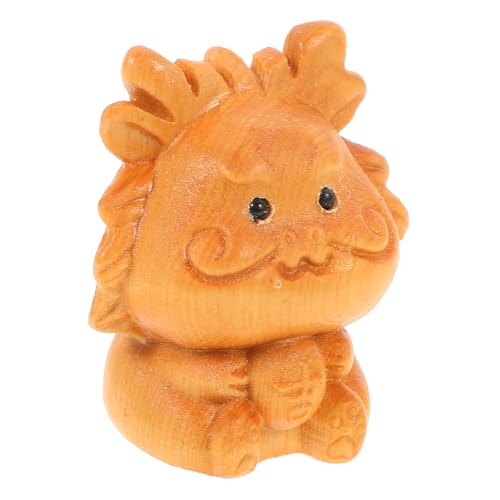 Mobestech Handgefertigte Holzfigur Drache Miniatur Deko für Schreibtisch Einzigartiges Design für Wohlstand und Kunstfertigkeit Wohnräumen als oder Dekoration Mobestech Handgefertigte Holzfigur Drache Miniatur Deko für Schreibtisch Einzigartiges Design für Wohlstand und Kunstfertigkeit Wohnräumen als oder Dekoration von Mobestech