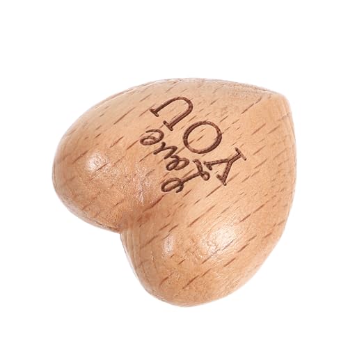 Mobestech Handgefertigtes Holzherz aus Buchenholz mit Love You Gravur Herzform Romantisches Ornament für Hochzeiten Jahrestage Valentinstag Einzigartige Geschenkidee Mobestech Handgefertigtes Holzherz aus Buchenholz mit Love You Gravur Herzform Romantisches Ornament für Hochzeiten Jahrestage Valentinstag Einzigartige Geschenkidee von Mobestech