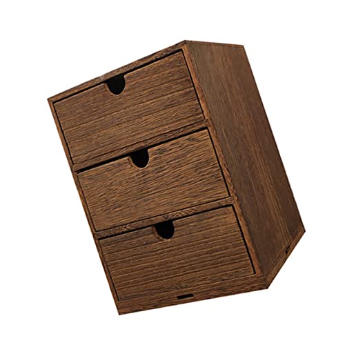 Mobestech Holz Aufbewahrungsbox mit Retro Schubladenbox für Schreibtisch Lagiger Organizer aus Umweltfreundlichem Holz für Küchenzubehör Kosmetik Mobestech Holz Aufbewahrungsbox mit Retro Schubladenbox für Schreibtisch Lagiger Organizer aus Umweltfreundlichem Holz für Küchenzubehör Kosmetik von Mobestech