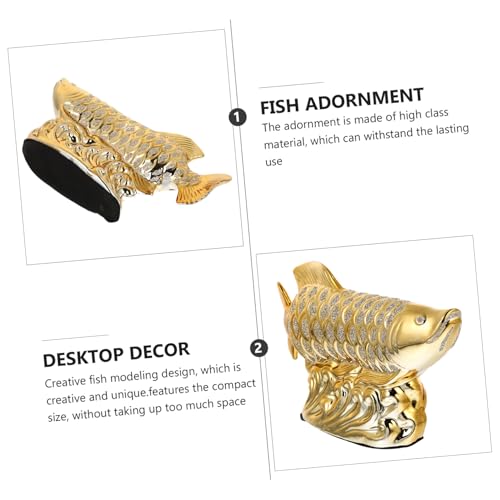 Mobestech Keramik fischfigur Dekorativ Kreative Desktop deko Langlebiges Material Einzigartige Form Geschenkidee für Büro Wohnzimmer Mobestech Keramik fischfigur Dekorativ Kreative Desktop deko Langlebiges Material Einzigartige Form Geschenkidee für Büro Wohnzimmer von Mobestech