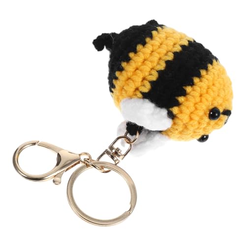 Mobestech Kreativer Kleiner Bienenanhänger Tiertaschenanhänger Gestrickter Bienen Schlüsselanhänger Gehäkelter Bienen Schlüsselanhänger Bienen Schlüsselanhänger Süßer Tier Mobestech Kreativer Kleiner Bienenanhänger Tiertaschenanhänger Gestrickter Bienen Schlüsselanhänger Gehäkelter Bienen Schlüsselanhänger Bienen Schlüsselanhänger Süßer Tier von Mobestech