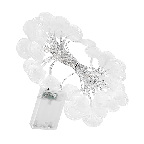 Mobestech LED Lichterkette aus Transparenten Muscheln Leds Dekorative Lichter für Wohnzimmer Romantische Batteriebetrieben für Sommerpartys und Gartenbeleuchtung Mobestech LED Lichterkette aus Transparenten Muscheln Leds Dekorative Lichter für Wohnzimmer Romantische Batteriebetrieben für Sommerpartys und Gartenbeleuchtung von Mobestech