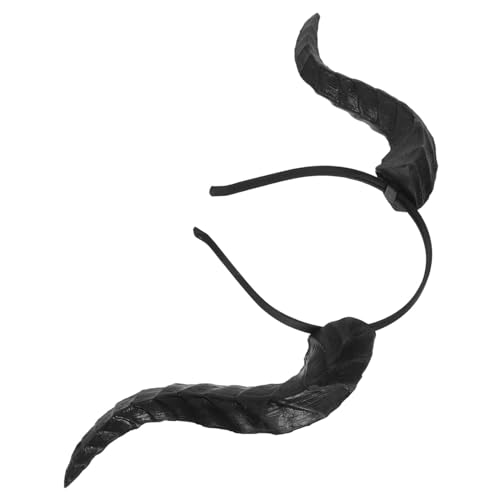 Mobestech Leichtes Elastisches Stirnband mit Abnehmbaren Stierhörnern für Halloween und Karneval Komfortabel und Schonend für Haare für Damen und Herren für Kostümpartys Mobestech Leichtes Elastisches Stirnband mit Abnehmbaren Stierhörnern für Halloween und Karneval Komfortabel und Schonend für Haare für Damen und Herren für Kostümpartys von Mobestech