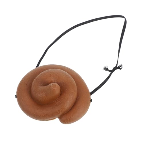 Mobestech Lustige Prank Poop Augenklappe aus Robustem Material Bequem Tragbar Realistische Cosplay Augenbinde für Halloween Party Karneval und Festival Einzigartiges Partyzubehör für Mobestech Lustige Prank Poop Augenklappe aus Robustem Material Bequem Tragbar Realistische Cosplay Augenbinde für Halloween Party Karneval und Festival Einzigartiges Partyzubehör für von Mobestech