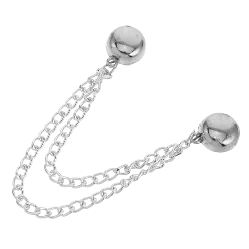 Mobestech Magnetische Beinschnalle Kleiderkette mit magnetischem Clip Kleiderklammern Kleid Clips zurück Cinch Multifunktionale magnetische Kleidungsklammern Reverskragen Legierung Silber Mobestech Magnetische Beinschnalle Kleiderkette mit magnetischem Clip Kleiderklammern Kleid Clips zurück Cinch Multifunktionale magnetische Kleidungsklammern Reverskragen Legierung Silber von Mobestech