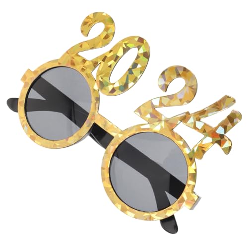 Mobestech Neujahrsbrille mit Digitalem Design Dekorative Party Sonnenbrille für Silvesterfeiern Wiederverwendbare und Leichte Brille für Looks und Festliche Mobestech Neujahrsbrille mit Digitalem Design Dekorative Party Sonnenbrille für Silvesterfeiern Wiederverwendbare und Leichte Brille für Looks und Festliche von Mobestech