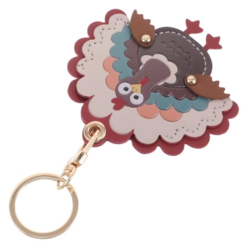 Mobestech Niedlicher Schlüsselring mit Kartenhalter Bag Charm Pendant für Frauen zur Dekoration von Rucksäcken für Unterwegs Mobestech Niedlicher Schlüsselring mit Kartenhalter Bag Charm Pendant für Frauen zur Dekoration von Rucksäcken für Unterwegs von Mobestech