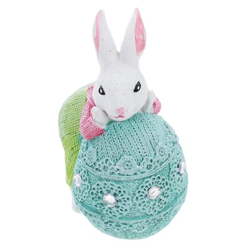 Mobestech Osterhase Resin Figur Für Dekoration Niedliches Kaninchen Ornament Für Schreibtisch Detailreiche Osterdeko Für Festliche Anlässe Mobestech Osterhase Resin Figur Für Dekoration Niedliches Kaninchen Ornament Für Schreibtisch Detailreiche Osterdeko Für Festliche Anlässe von Mobestech