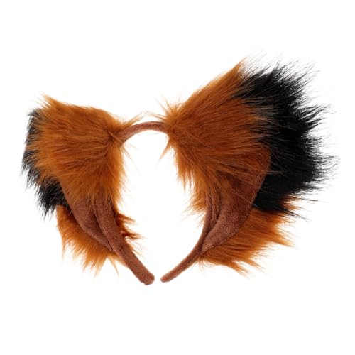 Mobestech Plüsch Fuchsohren Stirnband Elastisch Kawaii Cosplay Party Halloween Festliche Kopfbedeckung für Damen Mobestech Plüsch Fuchsohren Stirnband Elastisch Kawaii Cosplay Party Halloween Festliche Kopfbedeckung für Damen von Mobestech