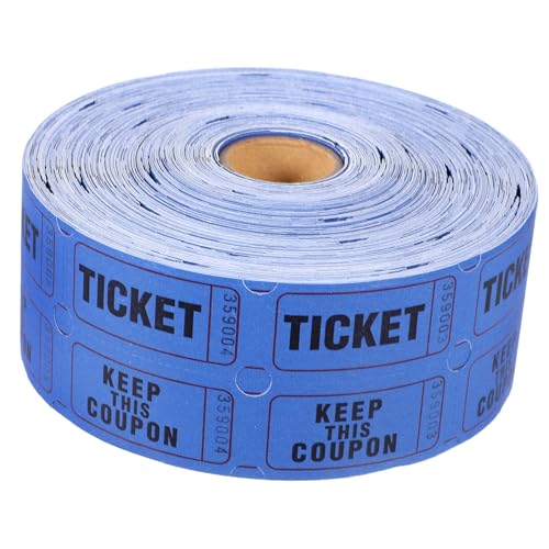 Mobestech Raffle Tickets Rolle Nummerierte Losrolle für Veranstaltungen und Gewinnspiele Praktische Ticketrolle mit Einfacher Nutzung Vielseitig für Lotterielose Party und Eventspiel von Mobestech