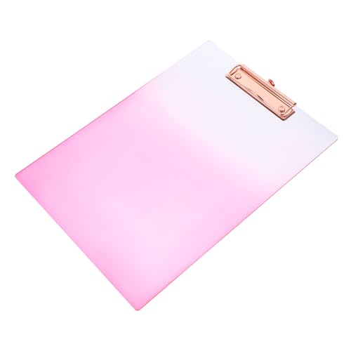 Mobestech Schreibunterlage mit Clip Gradient Dokumenten Clipboard für Verschiedene Schreibumgebungen Langlebig für Langfristige Nutzung Mobestech Schreibunterlage mit Clip Gradient Dokumenten Clipboard für Verschiedene Schreibumgebungen Langlebig für Langfristige Nutzung von Mobestech