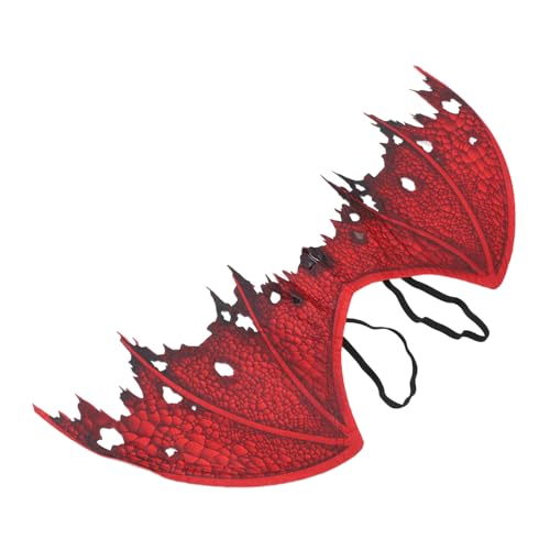 Mobestech Teufelsflügel Kostümzubehör für Erwachsene Rote Dekorative Flügel aus Vliesstoff für Halloween Karneval und Cosplay Partys Auffälliges für Unvergessliche Auftritte Mobestech Teufelsflügel Kostümzubehör für Erwachsene Rote Dekorative Flügel aus Vliesstoff für Halloween Karneval und Cosplay Partys Auffälliges für Unvergessliche Auftritte von Mobestech