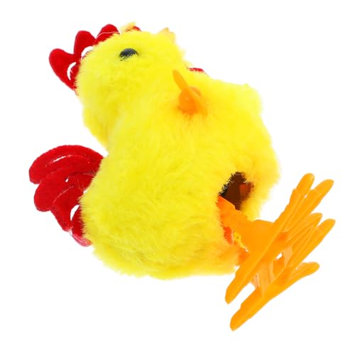 Mobestech springendes Huhn für Geburtstagsgeschenk Simulations-Hühnerspielzeug Flauschiges Hühnchen-Aufziehspielzeug Hühnerleiter springendes Hühnerspielzeug Küken Plastik Mobestech springendes Huhn für Geburtstagsgeschenk Simulations-Hühnerspielzeug Flauschiges Hühnchen-Aufziehspielzeug Hühnerleiter springendes Hühnerspielzeug Küken Plastik von Mobestech