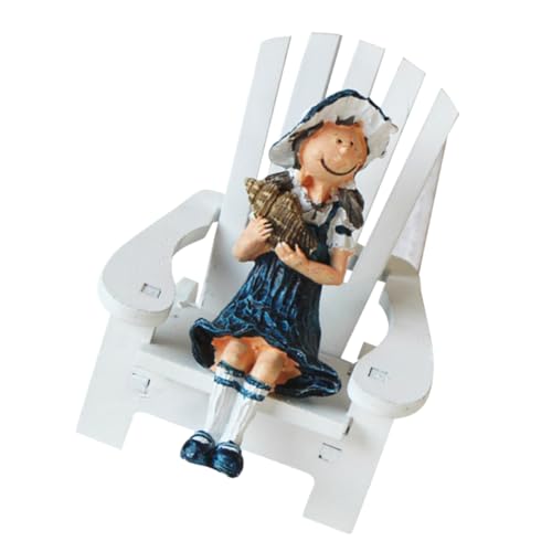 Strandstuhl Dekofigur aus Holz Kreative Tischdekoration für Wohnzimmer und Schlafzimmer Puppenhaus Accessoire für Freunde Wunderschöne Tischdekoration für Unvergessliche Fotos und Strandstuhl Dekofigur aus Holz Kreative Tischdekoration für Wohnzimmer und Schlafzimmer Puppenhaus Accessoire für Freunde Wunderschöne Tischdekoration für Unvergessliche Fotos und von Mobestech