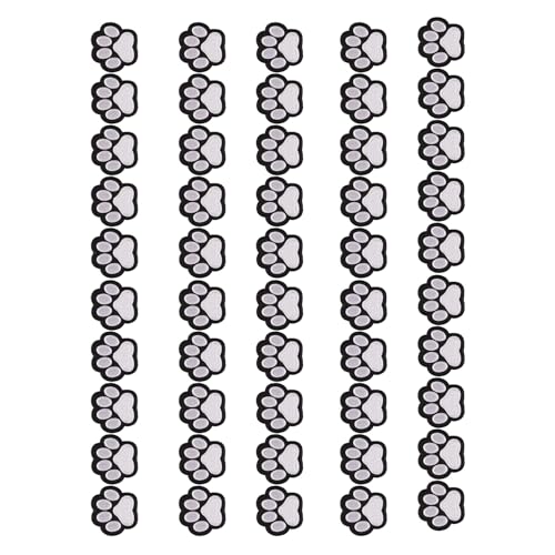 10/50 PCs Tierpfoten Bestickte Flecken Eisen Auf Flecken Kleine Reparaturflecken Hundeboten Nähflecken Für Kleidungstasche 10/50 PCs Tierpfoten Bestickte Flecken Eisen Auf Flecken Kleine Reparaturflecken Hundeboten Nähflecken Für Kleidungstasche von Mocoocouture