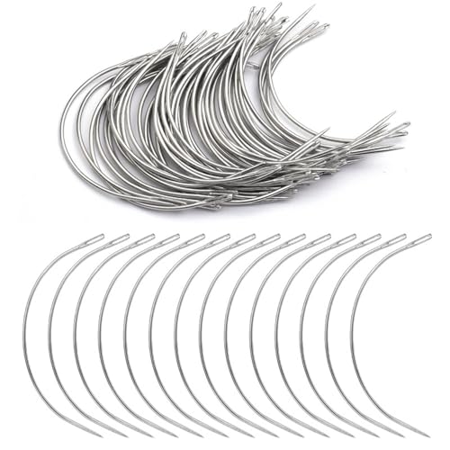 42/50/100/120pcs Gebogene Nadelkrümmte Ledernadel Handnähung Für Handnähte Lederreparaturnähte 42/50/100/120pcs Gebogene Nadelkrümmte Ledernadel Handnähung Für Handnähte Lederreparaturnähte von Mocoocouture