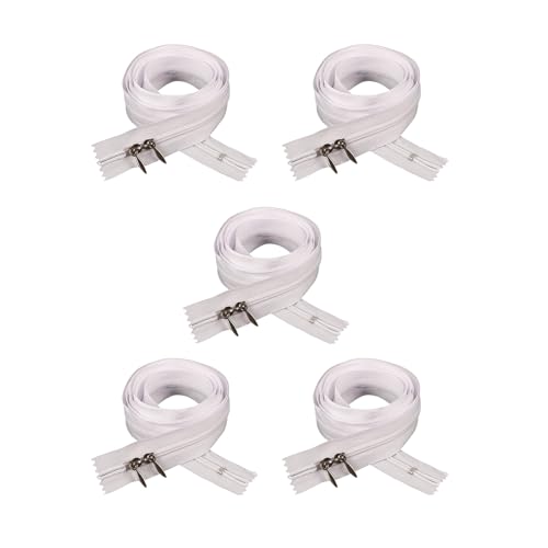 5 PCs Nylon Spulen Reißverschlüsse Mit Doppelten Ziehhandwerksbedarf Quilt Reißverschlüsse Nähzubehör 5 PCs Nylon Spulen Reißverschlüsse Mit Doppelten Ziehhandwerksbedarf Quilt Reißverschlüsse Nähzubehör von Mocoocouture