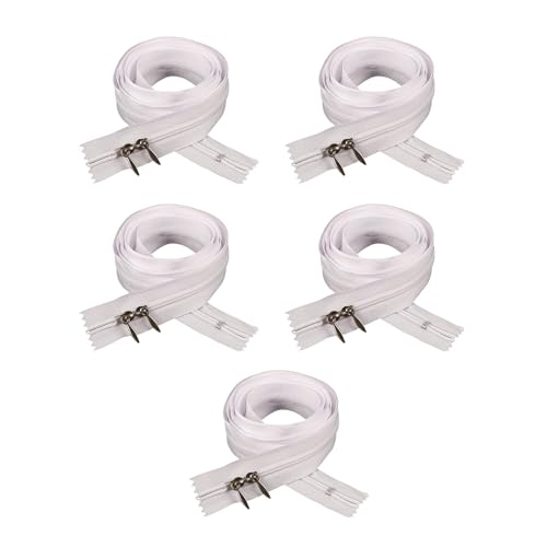 5 PCs Nylon Spulen Reißverschlüsse Mit Doppelten Ziehhandwerksbedarf Quilt Reißverschlüsse Nähzubehör 5 PCs Nylon Spulen Reißverschlüsse Mit Doppelten Ziehhandwerksbedarf Quilt Reißverschlüsse Nähzubehör von Mocoocouture