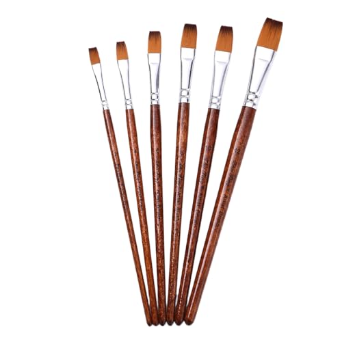 6pcs Professionelle Pinsel Aquarell Nylon Borste Für Acryl Aquarellölmalerei Art Set 6pcs Professionelle Pinsel Aquarell Nylon Borste Für Acryl Aquarellölmalerei Art Set von Mocoocouture
