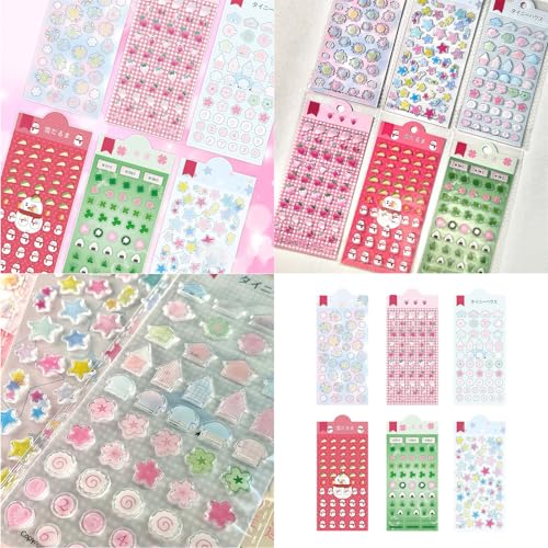 Dekoratives Harz Aufkleber Für Wasserflaschen Laptop Telefon Notebook Journal Scrapbooking Aufkleber Kinder Motivationshandwerk von Mocoocouture
