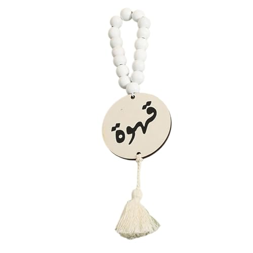 Eid Themed Hanging Anhänger Auto Rückfahrview Spiegelte Islamik Muslime Holzperlen Tassels Ornament Arabische Ramadans Dekoration Stilvoller Auto Charme Eid Themed Hanging Anhänger Auto Rückfahrview Spiegelte Islamik Muslime Holzperlen Tassels Ornament Arabische Ramadans Dekoration Stilvoller Auto Charme von Mocoocouture