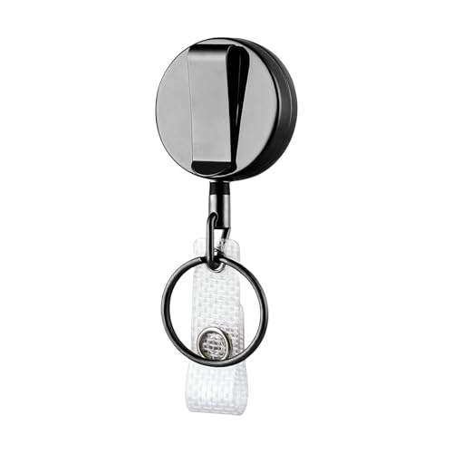 Einziehbarer Schlüsselbades Abzeichen Rollenreel Heavy Duty Carabiner Abzeichen Einfach Zu Bedienen Für Die Kartonschlüsselkette von Mocoocouture
