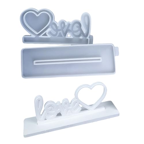 Elegante Silikon Display Ornamentsform Für Herz Epoxidharz Rahmen Perfekt Für Home Dekore Und Geschenkherstellung von Mocoocouture