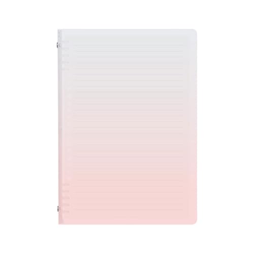 Gradientenfarbe Notizbuch A 4/A 5/B5 Notebook Looseleaf Stationery Notepads Journal Notepads Schullieferungen Gradientenfarbe Notizbuch A 4/A 5/B5 Notebook Looseleaf Stationery Notepads Journal Notepads Schullieferungen von Mocoocouture