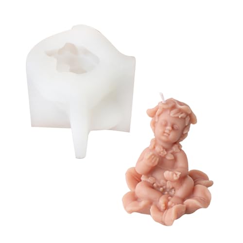 Handgefertigte Babyform Kerzenform Künstlerische Baby Figur Formen Zum Handwerk Zu Hause Dekore Und Besondere Geschenke Kreative Designs von Mocoocouture
