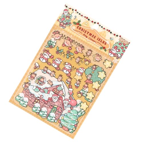 Heiligabend Sticker Scrapbook Sticker Szene Aufkleber Ästhetische Scrapbooking Lieferungen Dekorative Heiligabend Kinderszene Heiligabend Sticker Scrapbook Sticker Szene Aufkleber Ästhetische Scrapbooking Lieferungen Dekorative Heiligabend Kinderszene von Mocoocouture