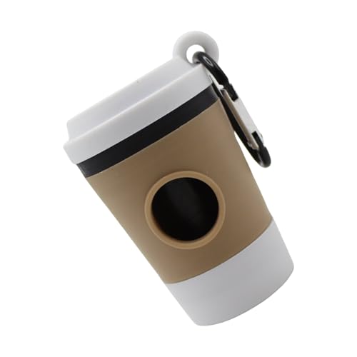 Kaffeetasse Thematierte Tragbare Hundeabfall Beutel Spender Wasserdicht Und Kompakt Für Outdoor Aktivitätsabfall Beutel Behälter Outdoor Hunde Walking Müll Aufbewahrt von Mocoocouture