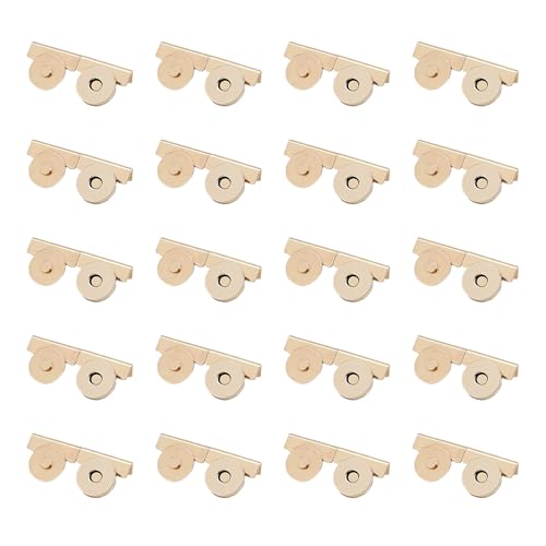 Mocoocouture 20 Paare Magnetische Schnappknöpfe Schnappknöpfe Basteln von Mocoocouture