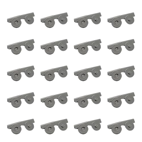 Mocoocouture 20 Paare Magnetische Schnappknöpfe Schnappknöpfe Basteln von Mocoocouture