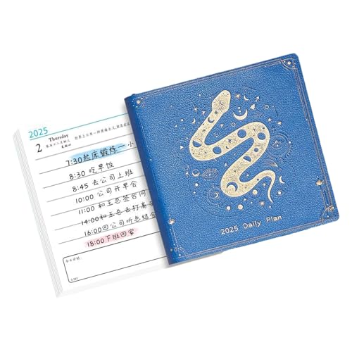 Pocket 2025 Planer Für Lehrer Schüler Täglich Kleines Hardcover Notizbuch 4x4inch Tägliche Planung Notizbilder von Mocoocouture